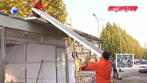 市綜合執(zhí)法嚴格督導耐心勸說 市區(qū)又一違建自拆