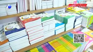 書店里的“開學(xué)典禮” 已準備就緒