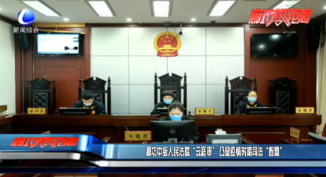 廊坊中級(jí)人民法院“云庭審” 凸顯疫情時(shí)期司法“智慧”
