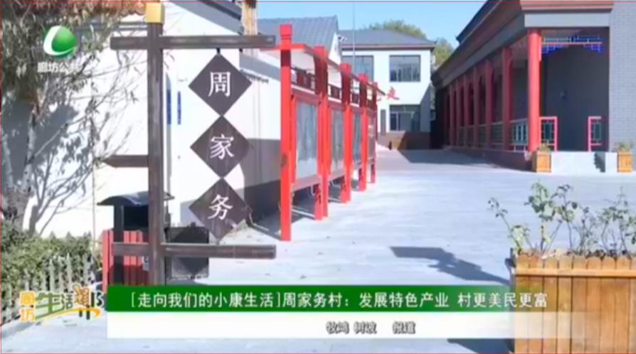 【走向我們的小康生活】周家務村：發(fā)展特色產業(yè) 村更美民更富